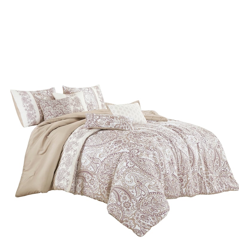Eriel Luxury 7 Piece Comforter set
