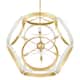 Option Studio White / Aged Brass
