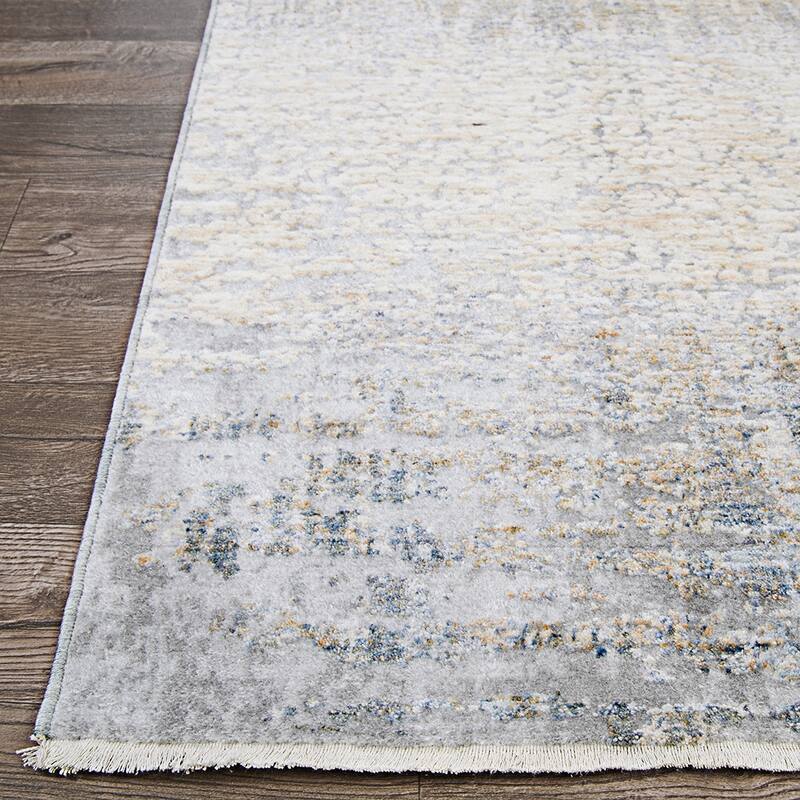 La Mode Achromat Gray-Beige Area Rug