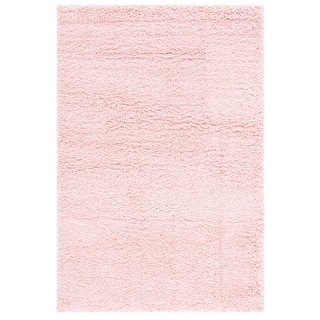 SAFAVIEH Hudson Shag Helke Shag Rug - Pink - 4' x 6'