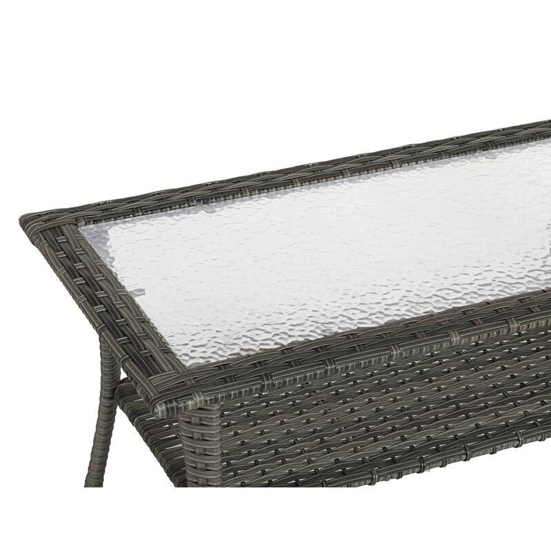Patio Furniture Set Outdoor Conversation Sofa 6 Pieces