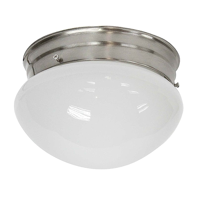 Blaire LED Flush Mount Ceiling light 9.1"W x 4.8"H - Brushed Nickel