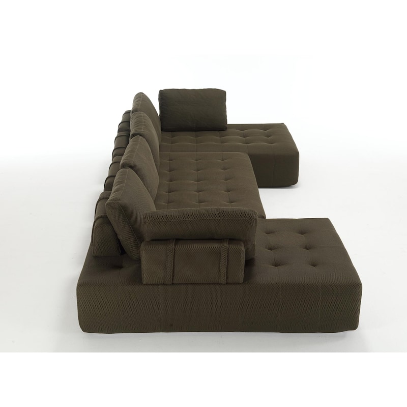 138.5 "Modular Combination Sofa U-shaped Sofa