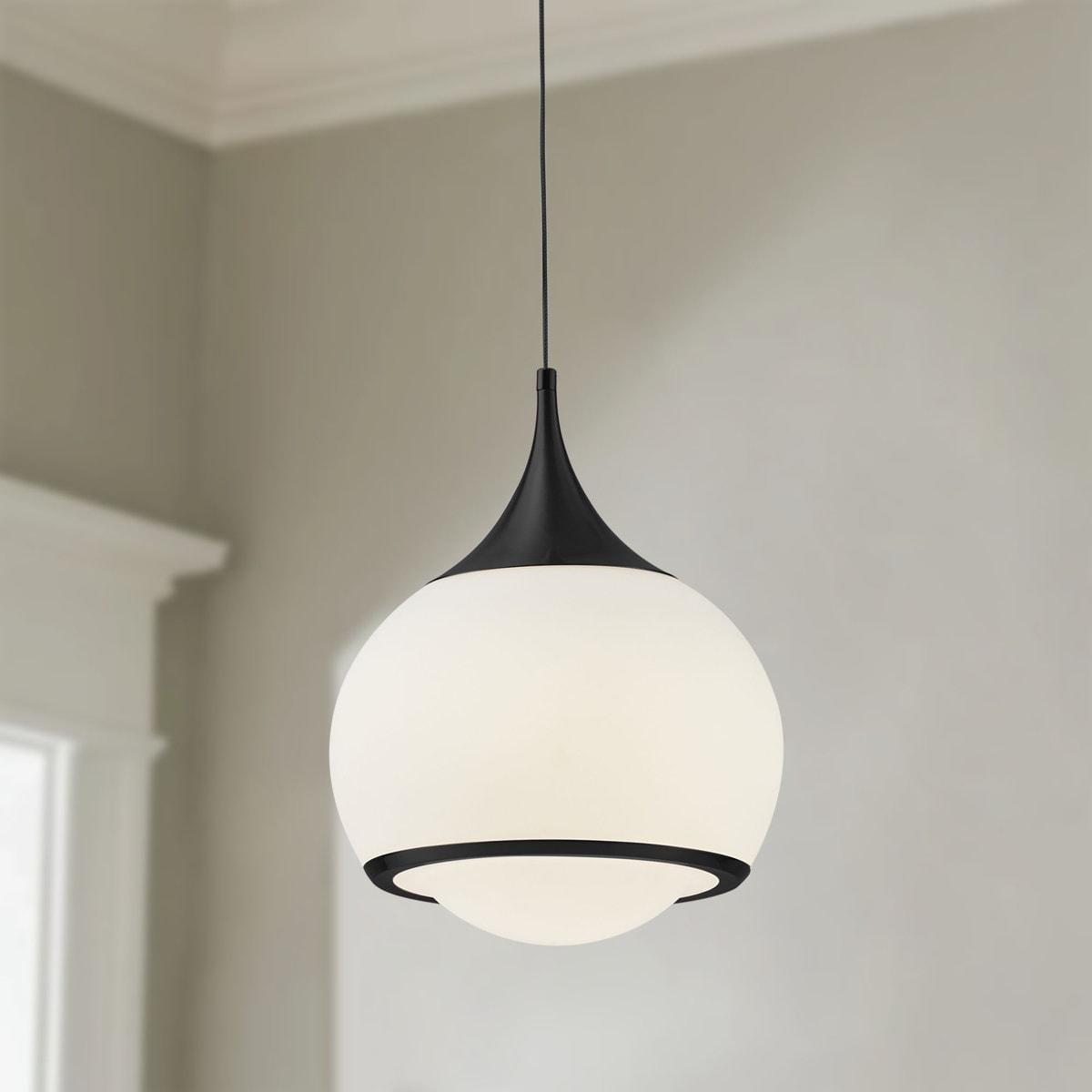 Maxax 1-Light Dimmable Integrated LED Pendant