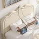 preview thumbnail 12 of 17, VECELO Upholstered Platform Kids Bed Frame with Headboard & LED Lights,Twin Size Bed Set of 2