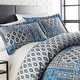 preview thumbnail 7 of 8, Global Patchwork Down Alternative Comforter and Sham Set