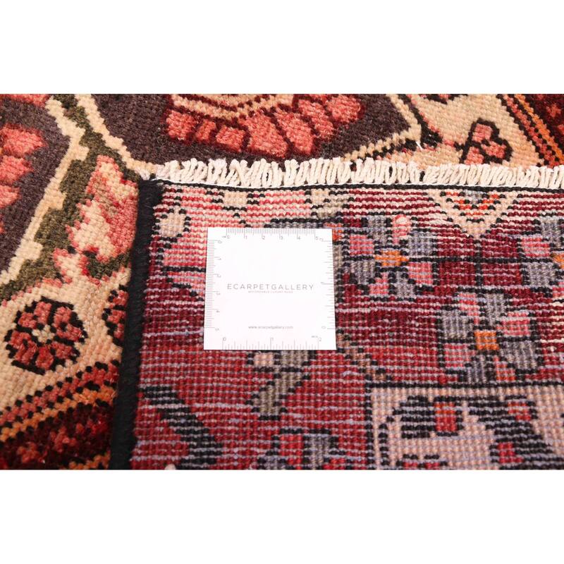ECARPETGALLERY Hand-knotted Anadol Dark Red Wool Rug - 4'9 x 6'3
