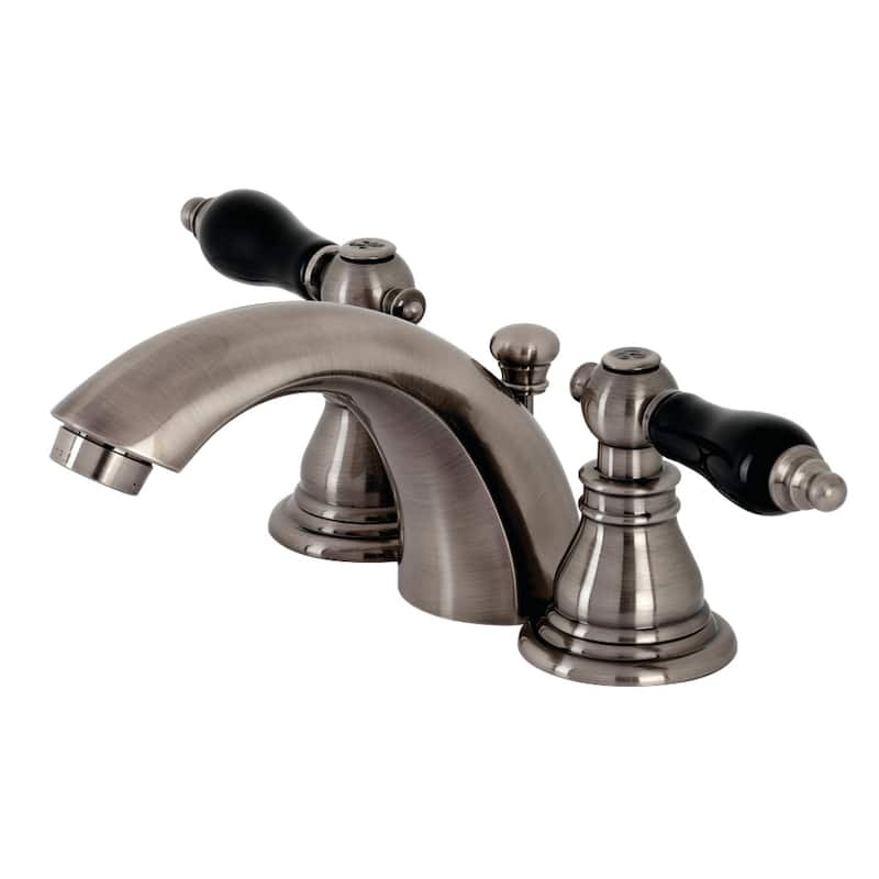 Duchess Mini-Widespread Bathroom Faucet - Black Stainless