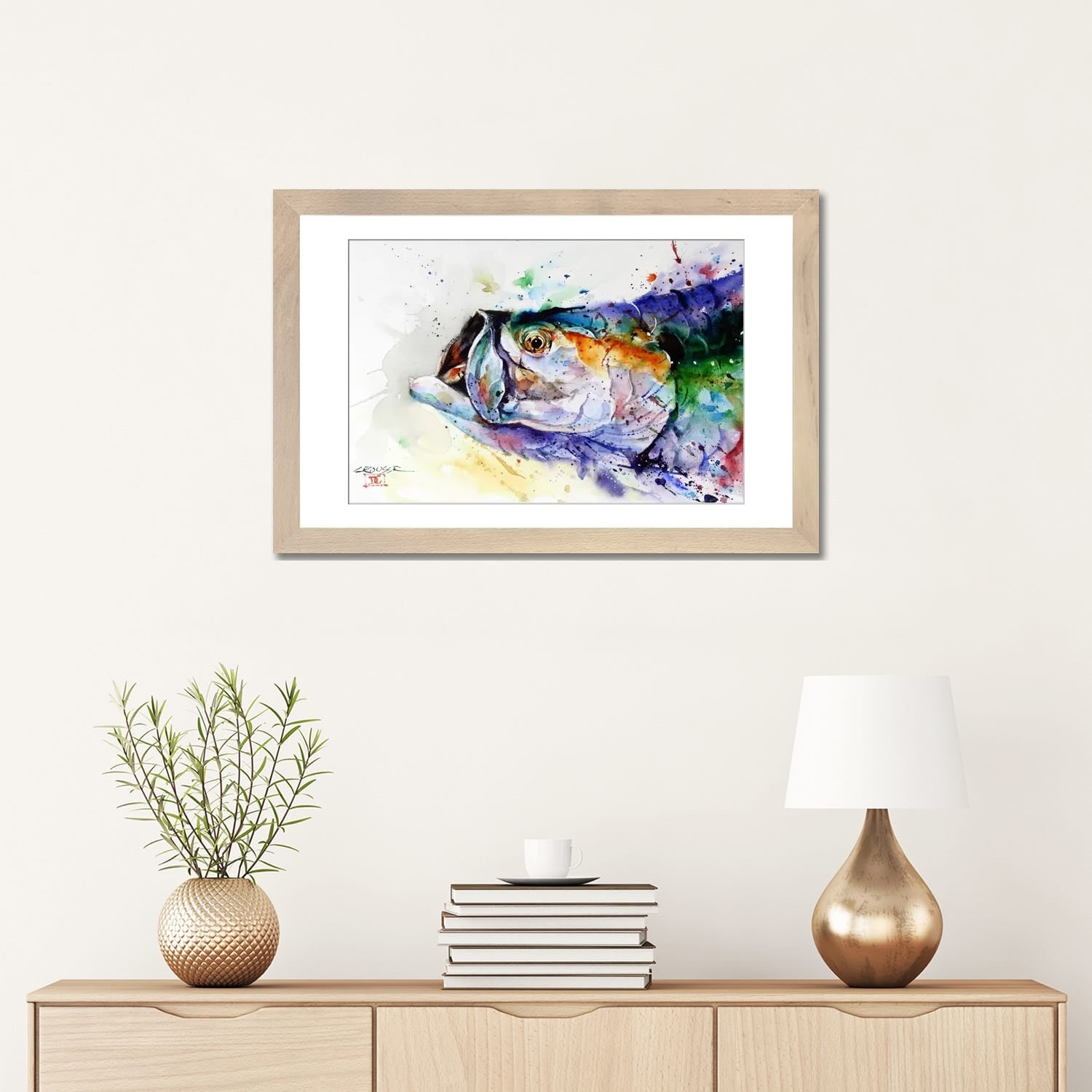 Fishing Canvas Art by Dean Crouser