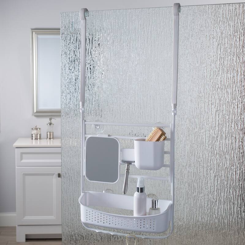 Bath Bliss Deluxe Flex Adjustable Shower Caddy