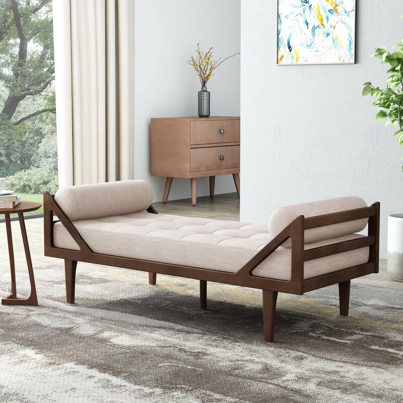 65" Button Tufted Chaise Lounge