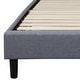 preview thumbnail 33 of 41, Arched Tufted Upholstered Platform Bed