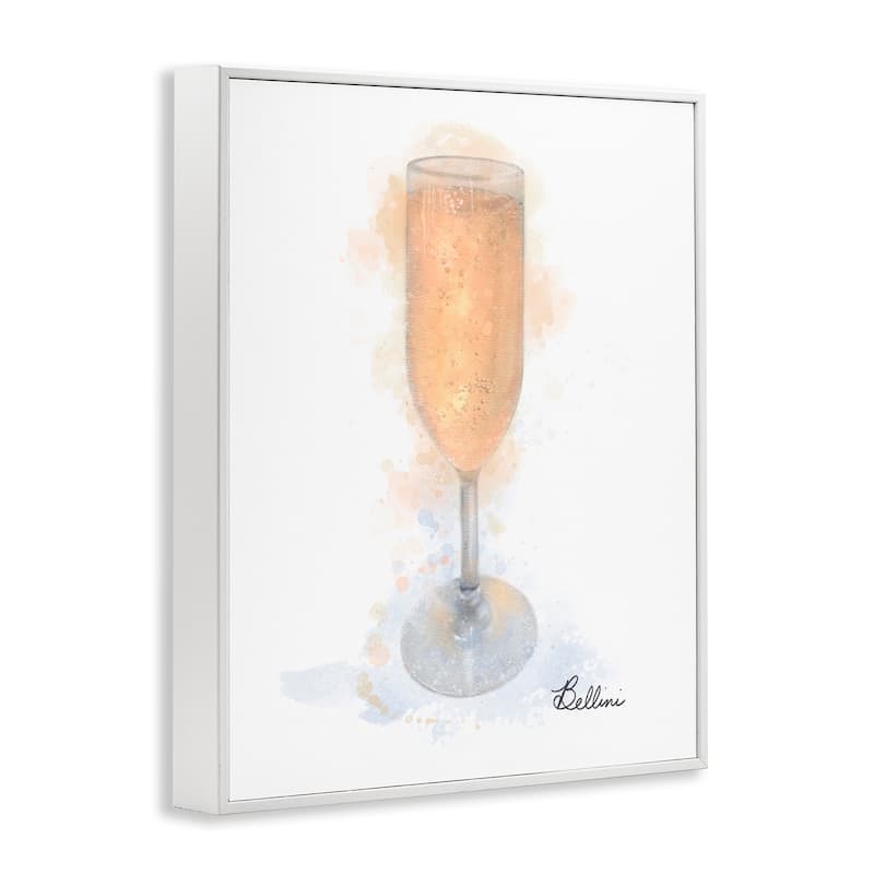 Stupell Gleaming Bellini Glass Framed Giclee Art Design By Matthew Piotrowicz