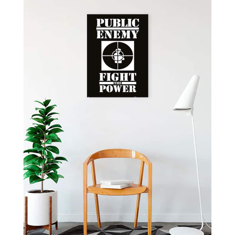 Public Enemy - Fight The Power Art Poster - 24 x 36 Inch