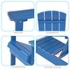 preview thumbnail 53 of 102, BONOSUKI Patio Adirondack Chair w/Cupholder,Weather Resistant-Set of 4