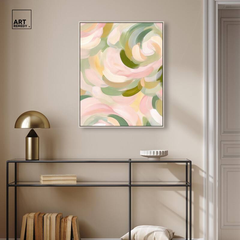 Brushstroke I Canvas by Art Remedy
