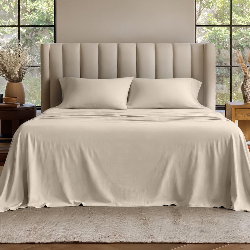 Bare Home Organic Cotton Jersey Sheet Set