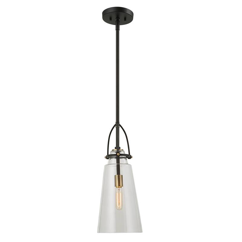 Uttermost Saugus Industrial 1 Light Pendant - 20"H x 8"Dia.