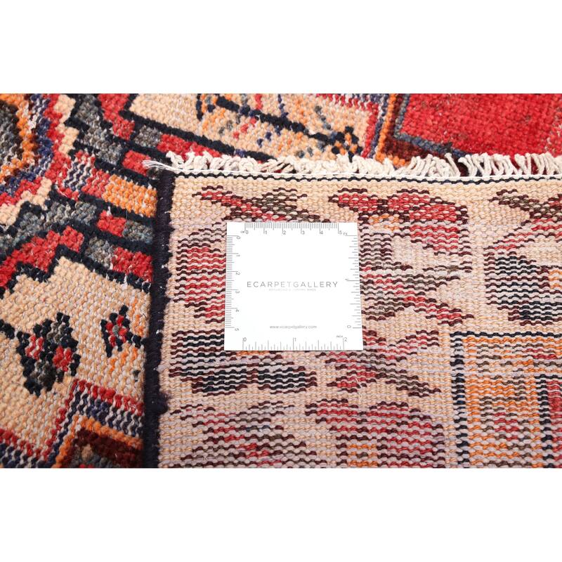 ECARPETGALLERY Hand-knotted Antalya Vintage Red Wool Rug - 3'4 x 6'6