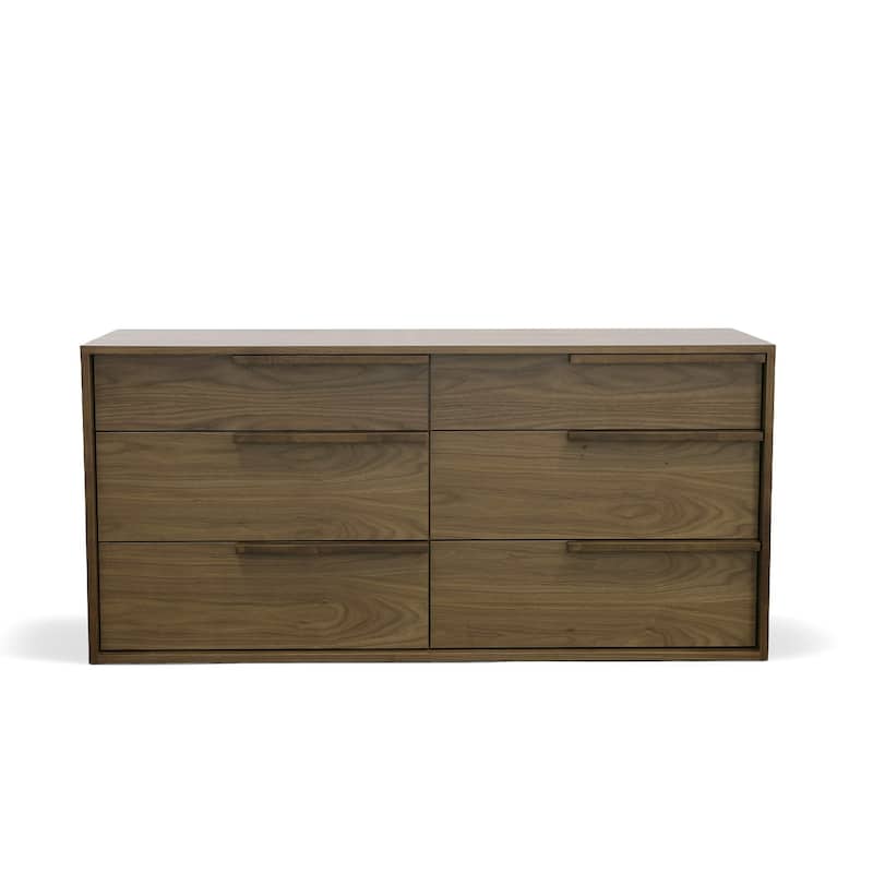 Modrest Amberlie Modern Walnut Dresser