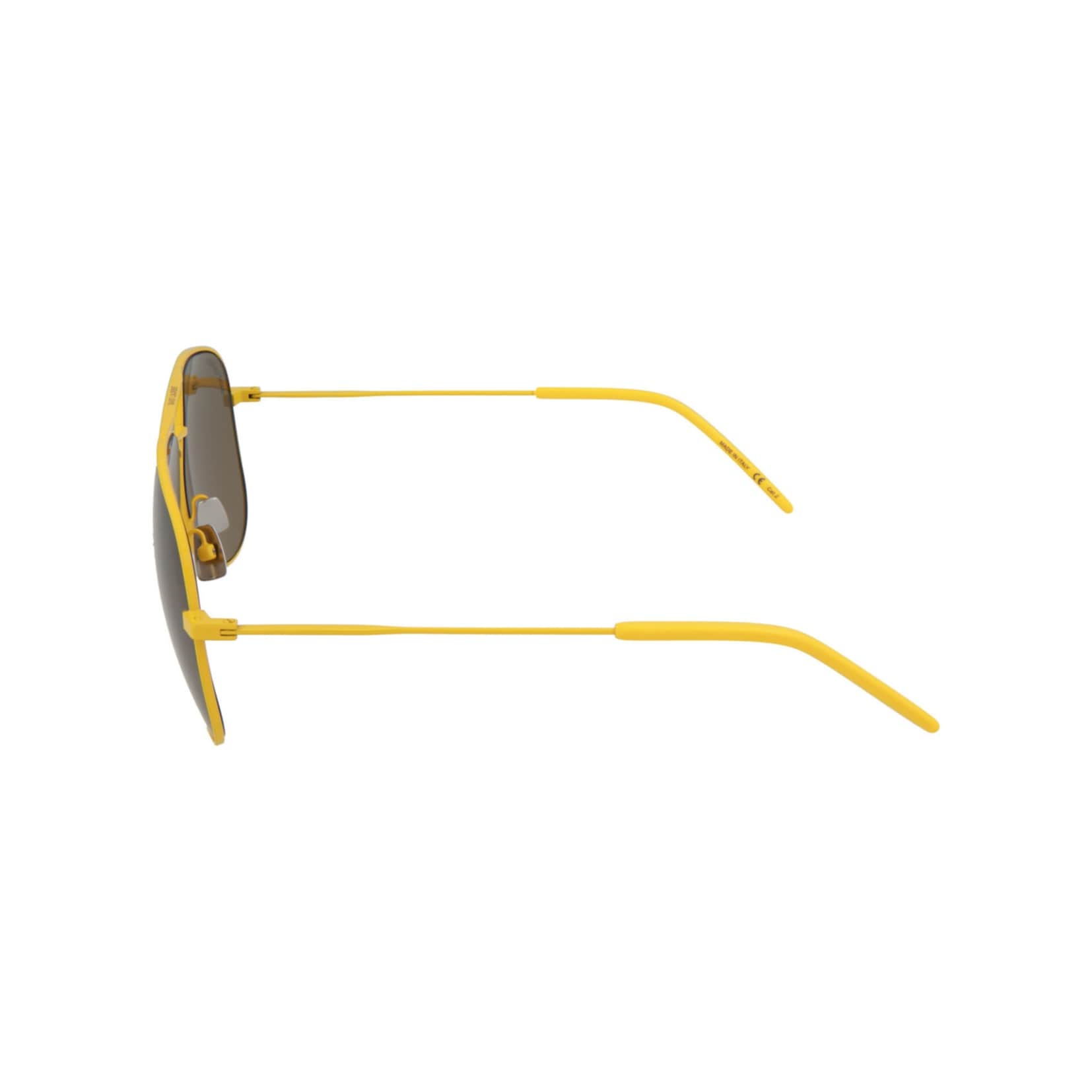 Saint Laurent yellow aviator style sunglasses Saint Laurent SL 545 002 Beige Yellow Sunglasses - eye-oo.com main image 4