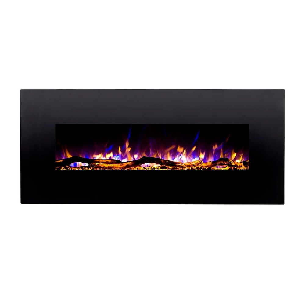 Shop Regal Flame Ashford 50 Black Ventless Heater Electric Wall