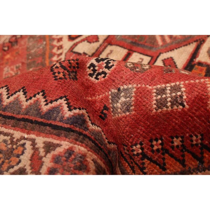 ECARPETGALLERY Hand-knotted Konya Anatolian Red Wool Rug - 5'0 x 9'7