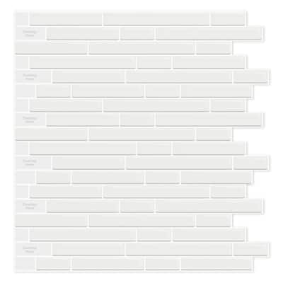 Peel and Stick Tile for Kitchen, Self-Adhesive Kitchen Backsplash, Vinyl Decorative Tiles (10 Tiles)