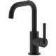 preview thumbnail 2 of 10, Concorde Single-Hole Bathroom Faucet with Drain Matte Black