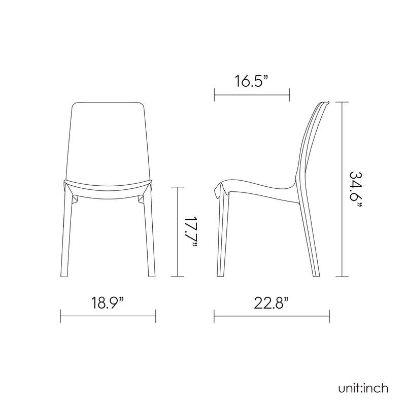 Oslo Resin 5 Piece Outdoor Dining Set