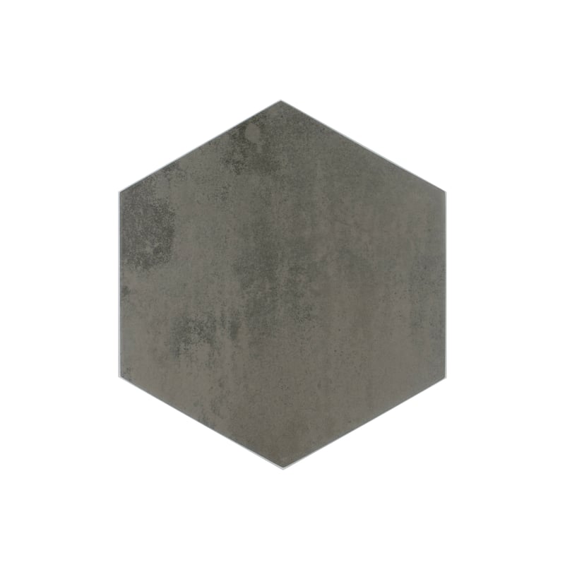 Arcadian Hexagon 9 in. x 10 in. Glazed Porcelain Wall and Floor Tile