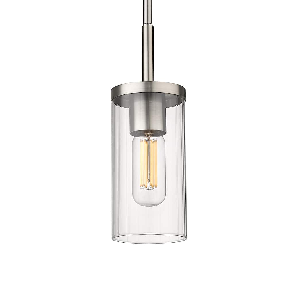 Golden Lighting Winslett 1-light Pendant in Pewter