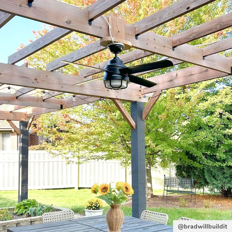 Hunter Plug-In Ceiling Fan Universal Mounting System - Indoor/Outdoor Mount – Mount Anywhere – Wet Rated