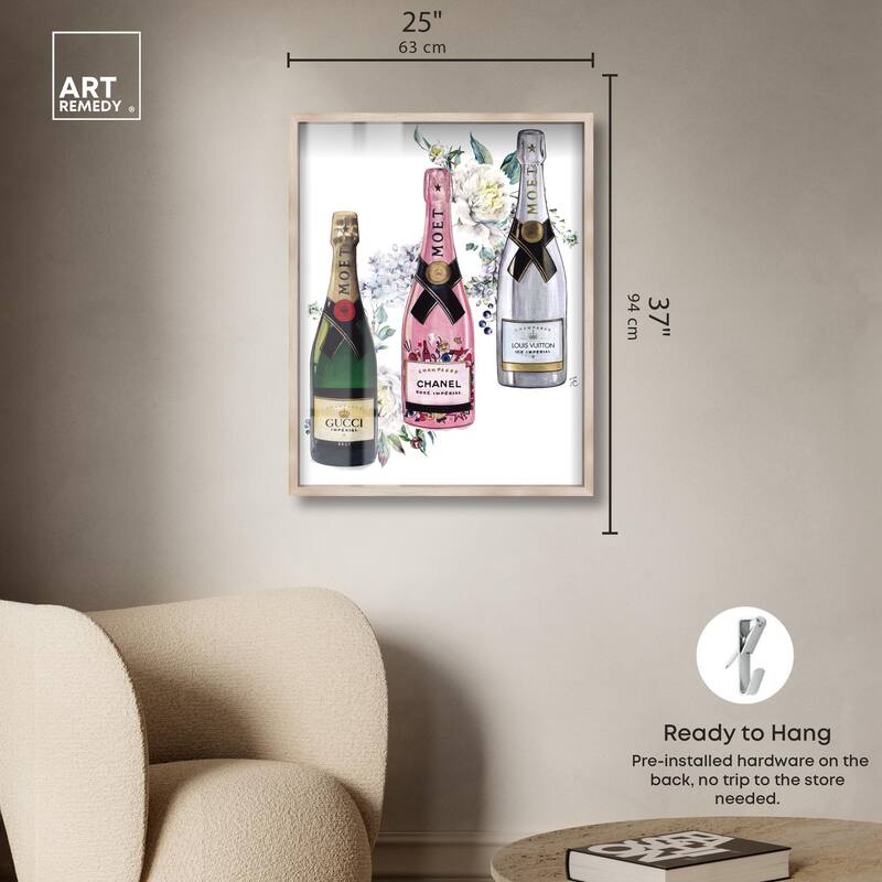 Doll Memories - Champagne Floral Shadowbox by Art Remedy