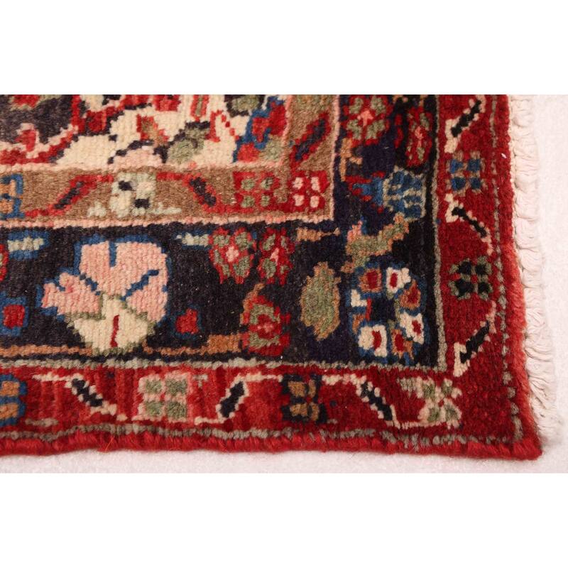 ECARPETGALLERY Hand-knotted Andelz Red Wool Rug - 3'7 x 7'8