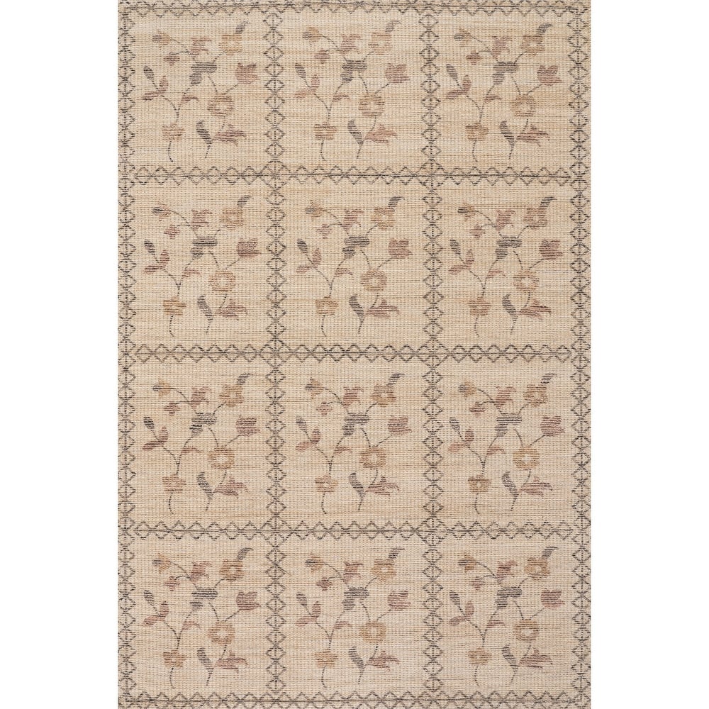 Nuloom Corenna Geometric Floral Rug
