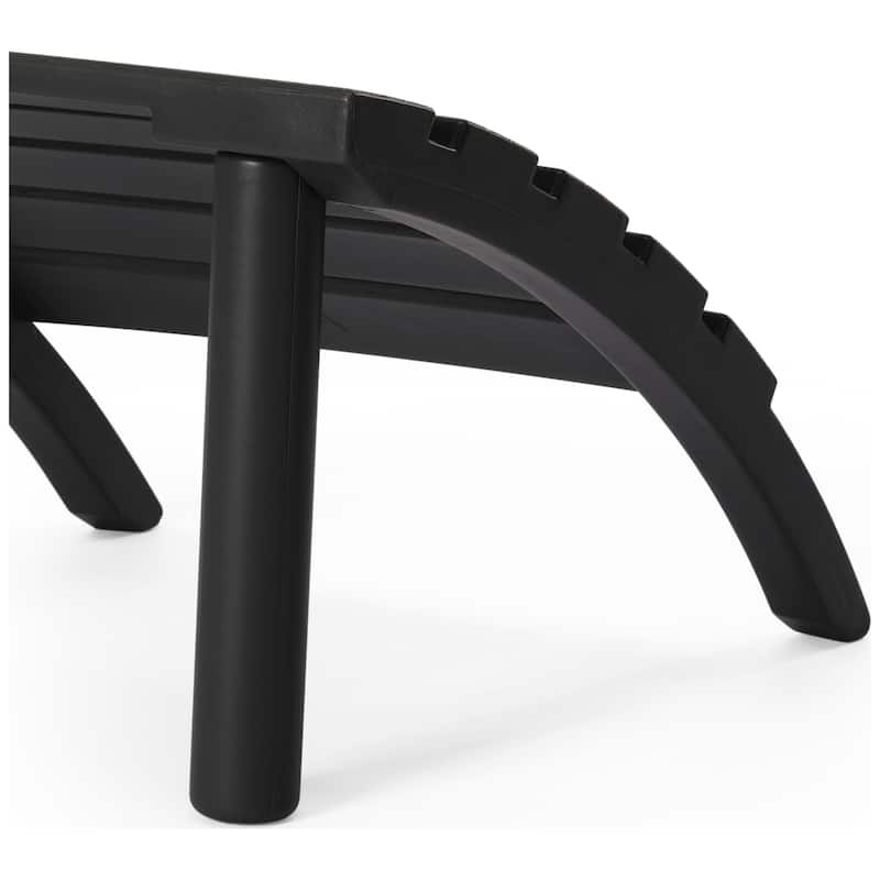 Polytrends Coastline Outdoor Poly Adirondack Ottoman
