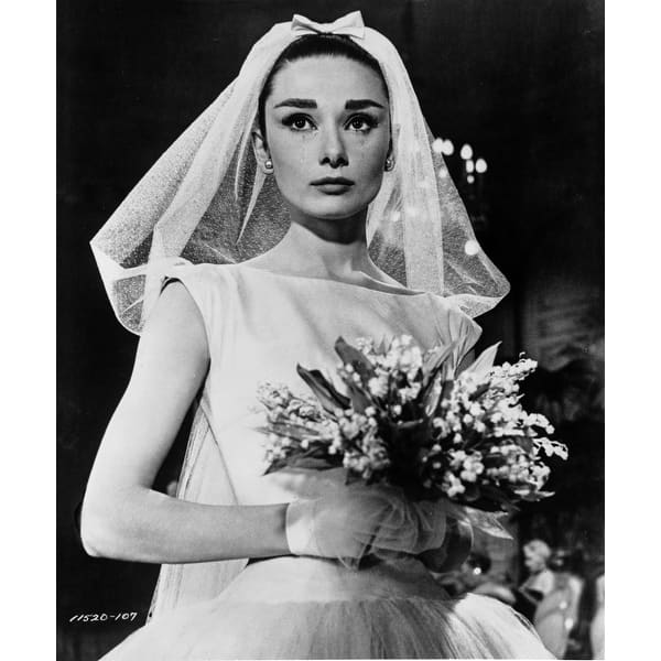 Audrey Hepburn Funny Face Wedding Dress Photo Print Bed Bath & Beyond