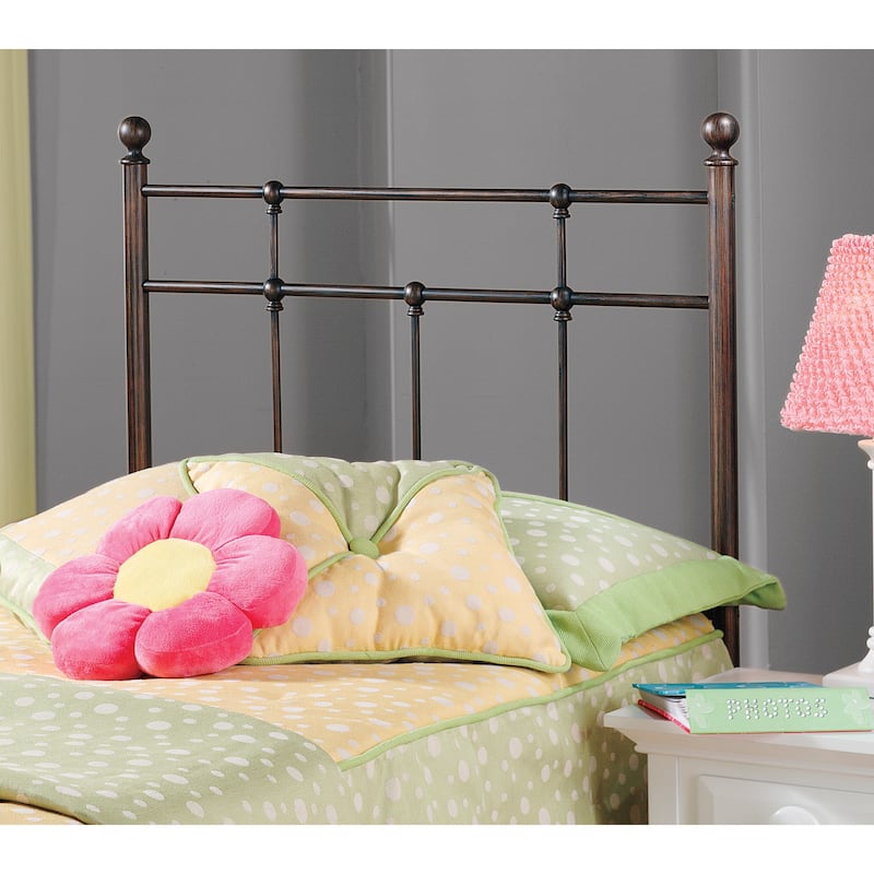 Hillsdale Furniture Providence Traditional Spindle Metal Headboard