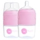 preview thumbnail 20 of 22, PopYum 5 oz Anti-Colic Formula Making Baby Bottle 2-Pack - Pink