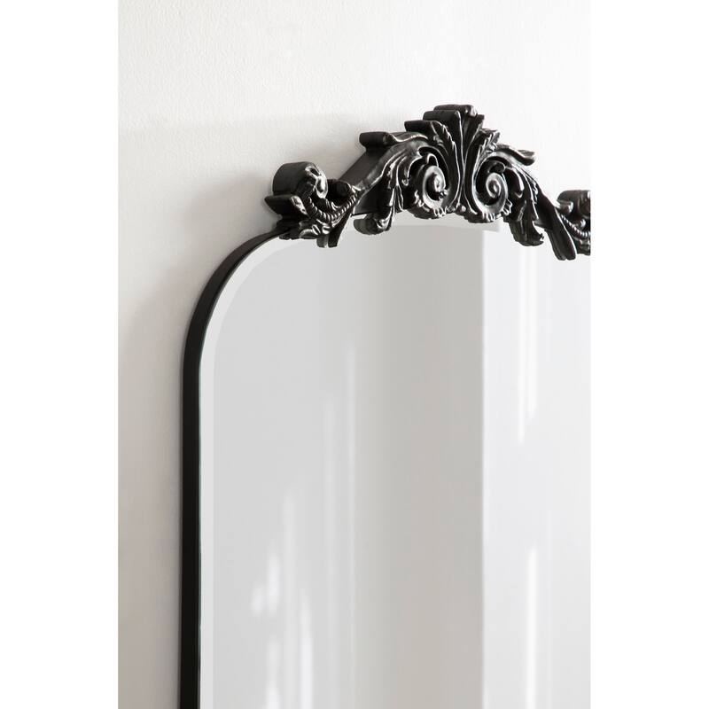 Kate and Laurel Arendahl Beveled Frameless Arch Mirror - 20x30