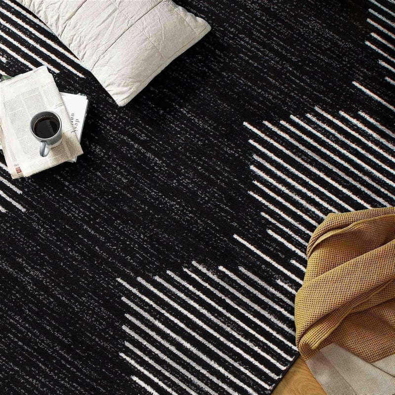 Bohemian Stripe Area Rug