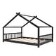 preview thumbnail 39 of 43, Modern Style House Bed Wood Bed, Fun and Adorable Space, Suitable for Kids