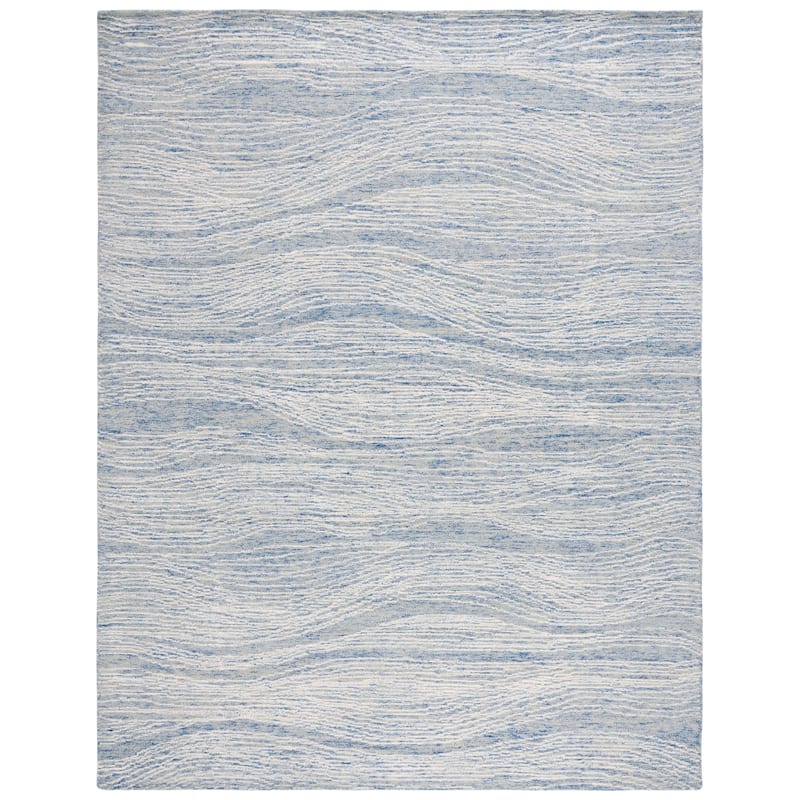 SAFAVIEH Handmade Metro Annarosa Modern Abstract Wool Rug