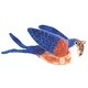 preview thumbnail 1 of 1, Handmade Wild Woolies Felt Barn Swallow Garden Ornament (Nepal)