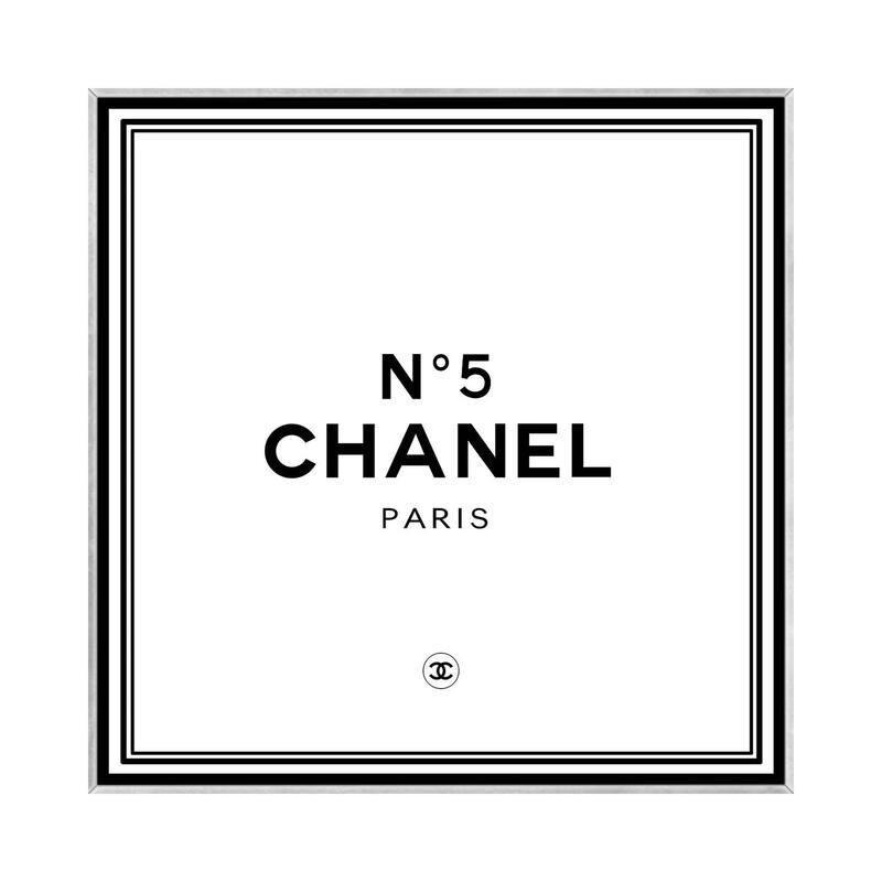 iCanvas "Chanel No5" by Art Mirano Framed
