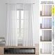 preview thumbnail 41 of 41, Exclusive Fabrics Signature French Linen Sheer Curtain (1 Panel)