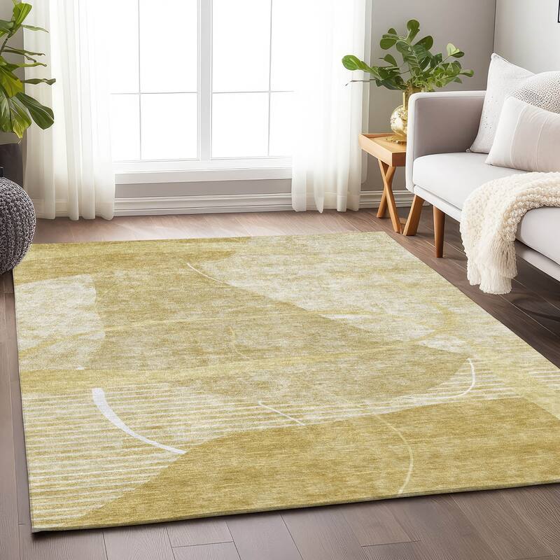 Premium Washable Super Soft Modern Hoda Mayfield Rug
