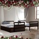 preview thumbnail 1 of 44, Twin over Full Bunk Bed With Storage Drawers Espresso