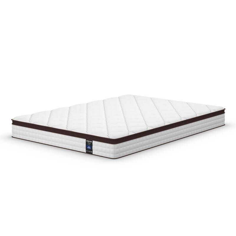 Kescas 8-inch Memory Foam Motion Isolation Pocket Spring Mattress